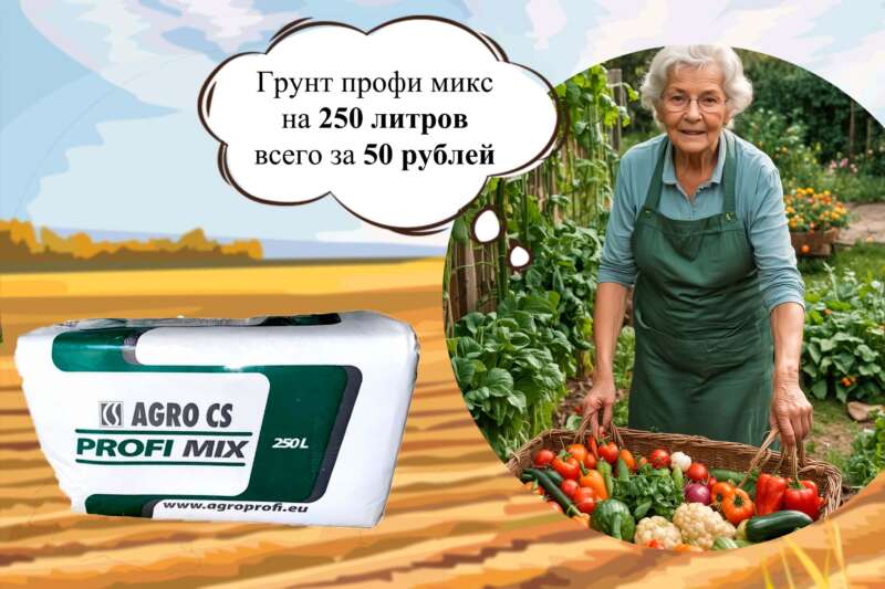 Субстрат "Profi Mix" на 250 литров (Agro CS) — изображение 2
