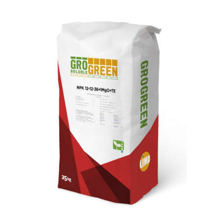Удобрение GroGreen NPK 12-12-36+1MgO+TЕ